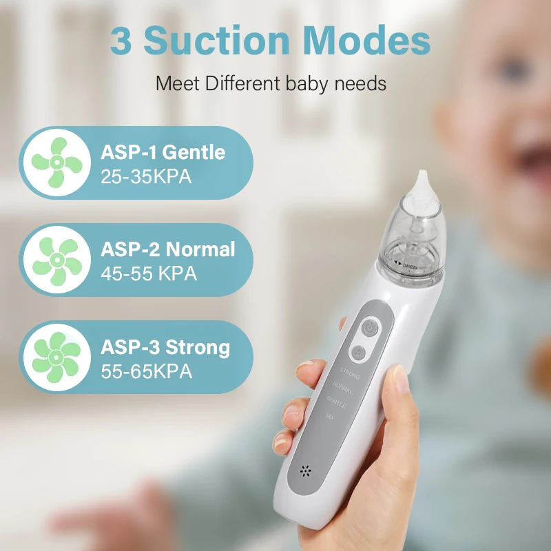 Cloud Prime Baby Electric Nasal Aspirator Charging Version Newborn Baby Nasal Aspirator Suck Out Prevent Nasal Congestion For Winter