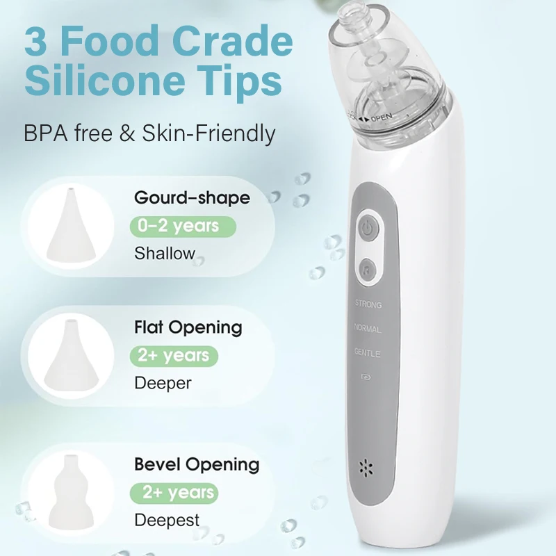Cloud Prime Baby Electric Nasal Aspirator Charging Version Newborn Baby Nasal Aspirator Suck Out Prevent Nasal Congestion For Winter
