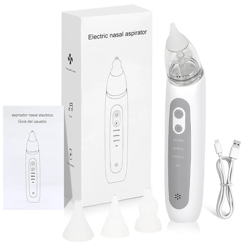 Cloud Prime Baby Electric Nasal Aspirator Charging Version Newborn Baby Nasal Aspirator Suck Out Prevent Nasal Congestion For Winter