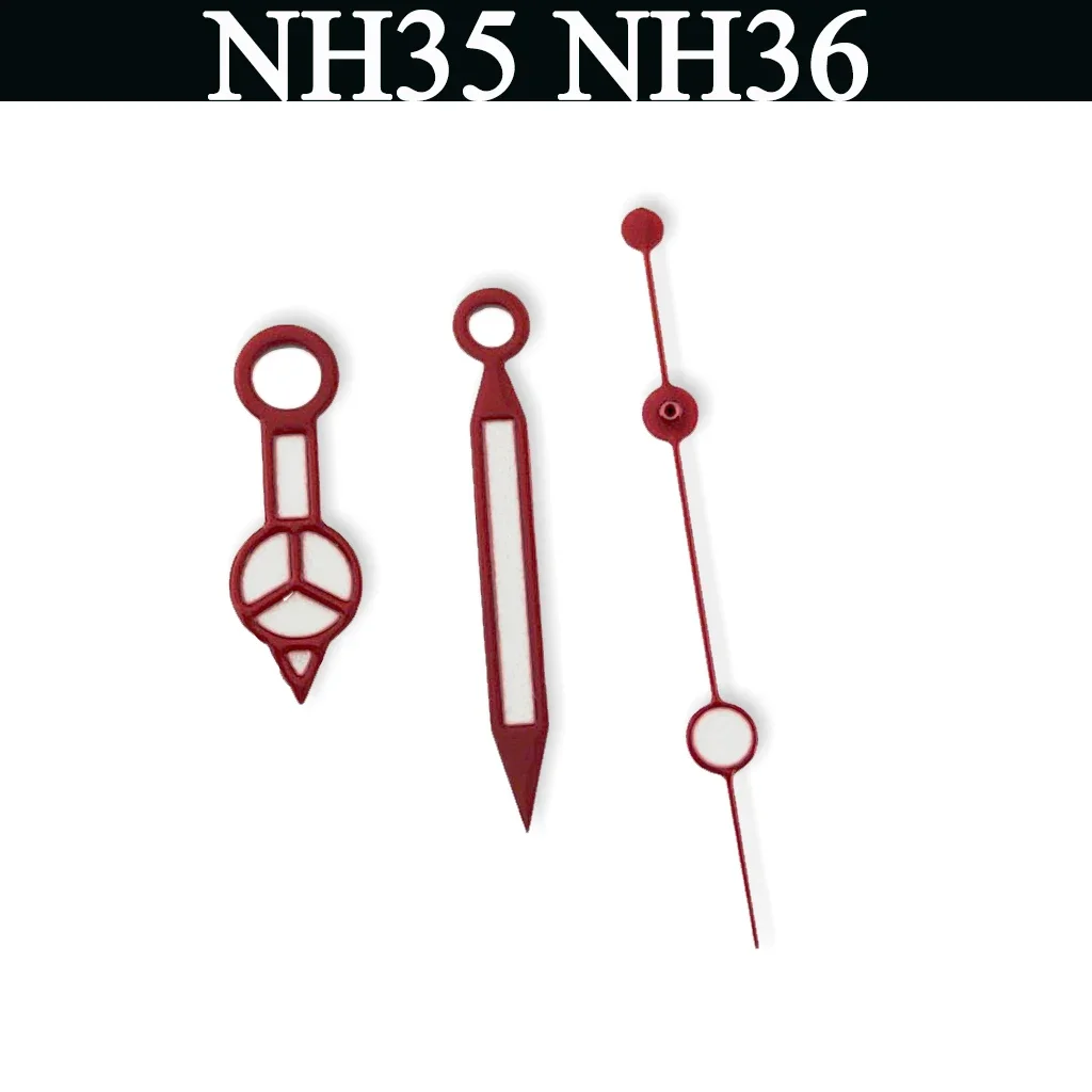 Watch Hands Green Luminous Hands Fit NH35 NH36 ETA2836 2824 Miyota8205 8215 821A Mingzhu DG2813 3804 PT5000 Movement