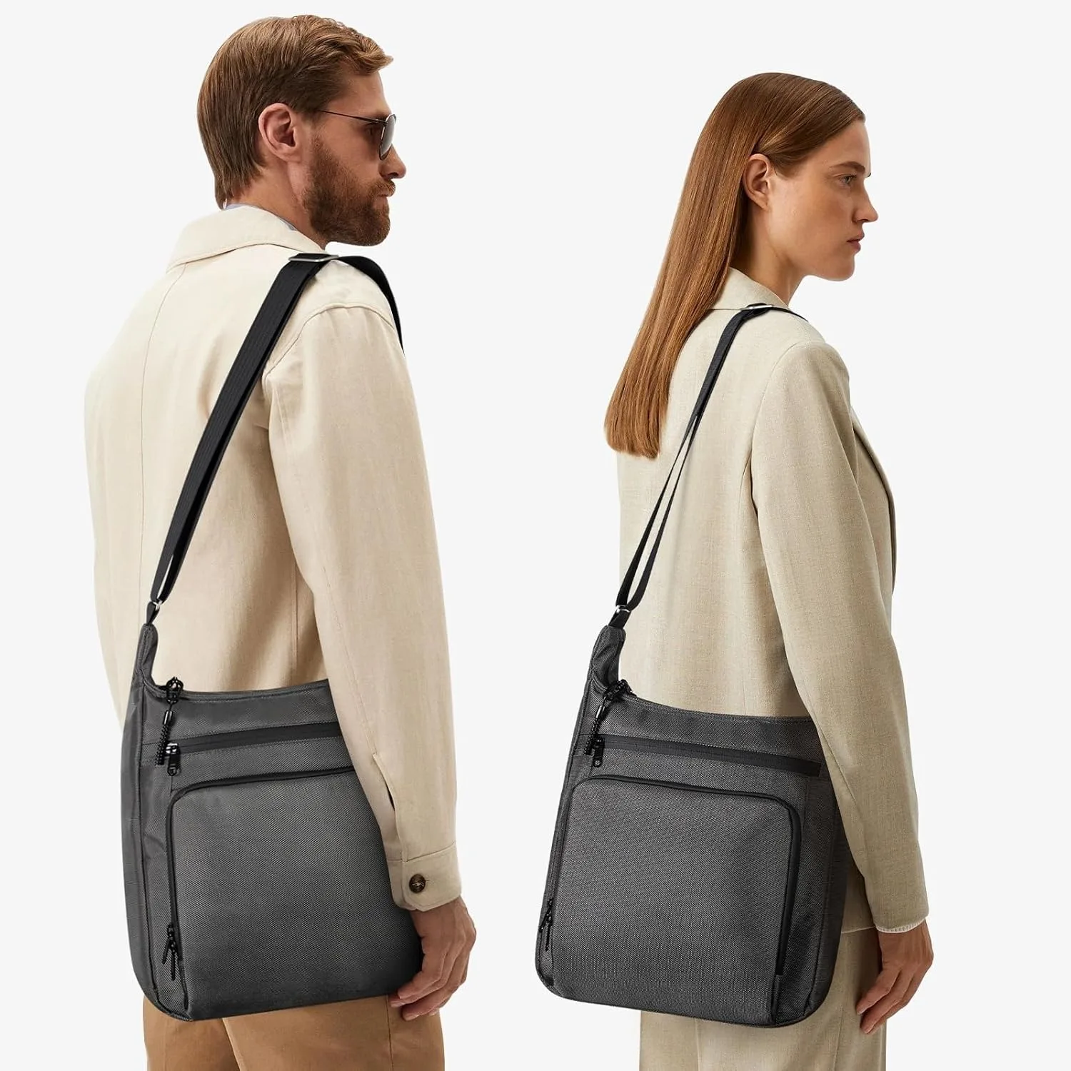 Sling Backpack Anti theft Crossbody Shoulder Bag for Men and Women Travel Work