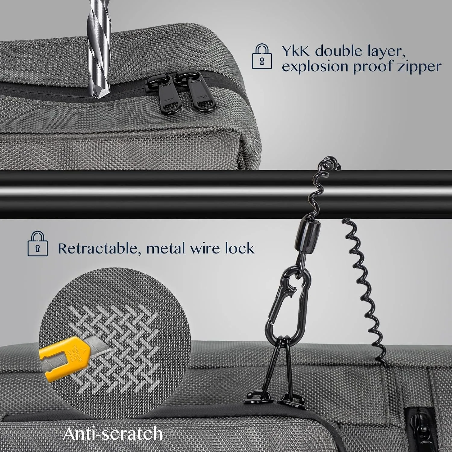 Sling Backpack Anti theft Crossbody Shoulder Bag for Men and Women Travel Work