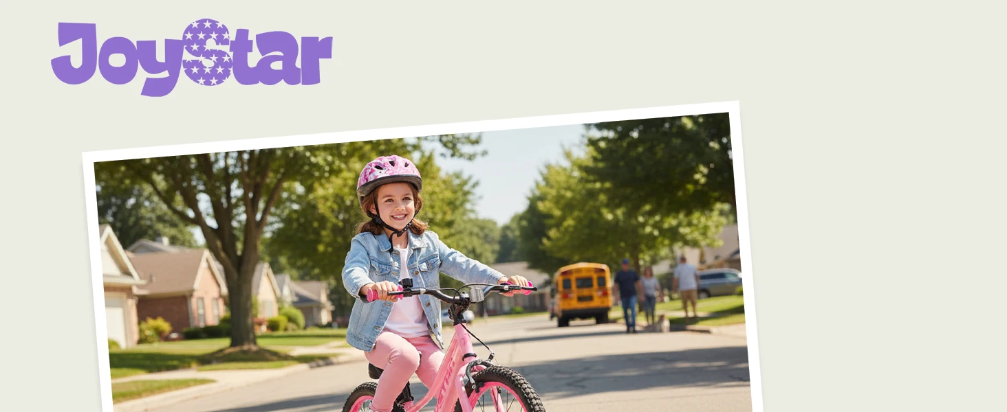 JOYSTAR NEO 20" 24" Kids Mountain Bike for Boys Girls 5-12 Years 20" Kids Bike with Training Wheels, 24 Inch Bike with Kickstand, Dual Brake