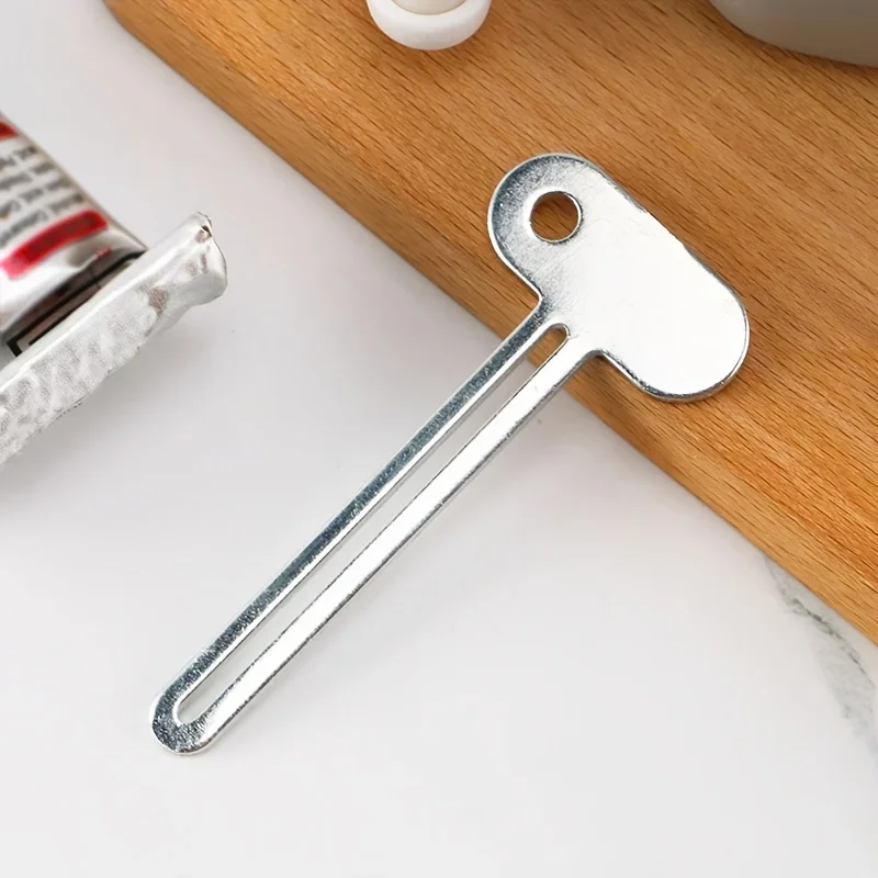 Stainless Steel Rotate Tube Squeezer, Multifunctional Dispenser Tool for Toothpaste, Hair Oil, Paint, Ointments and Cosmetics, Practical Household Bathroom Accessory
