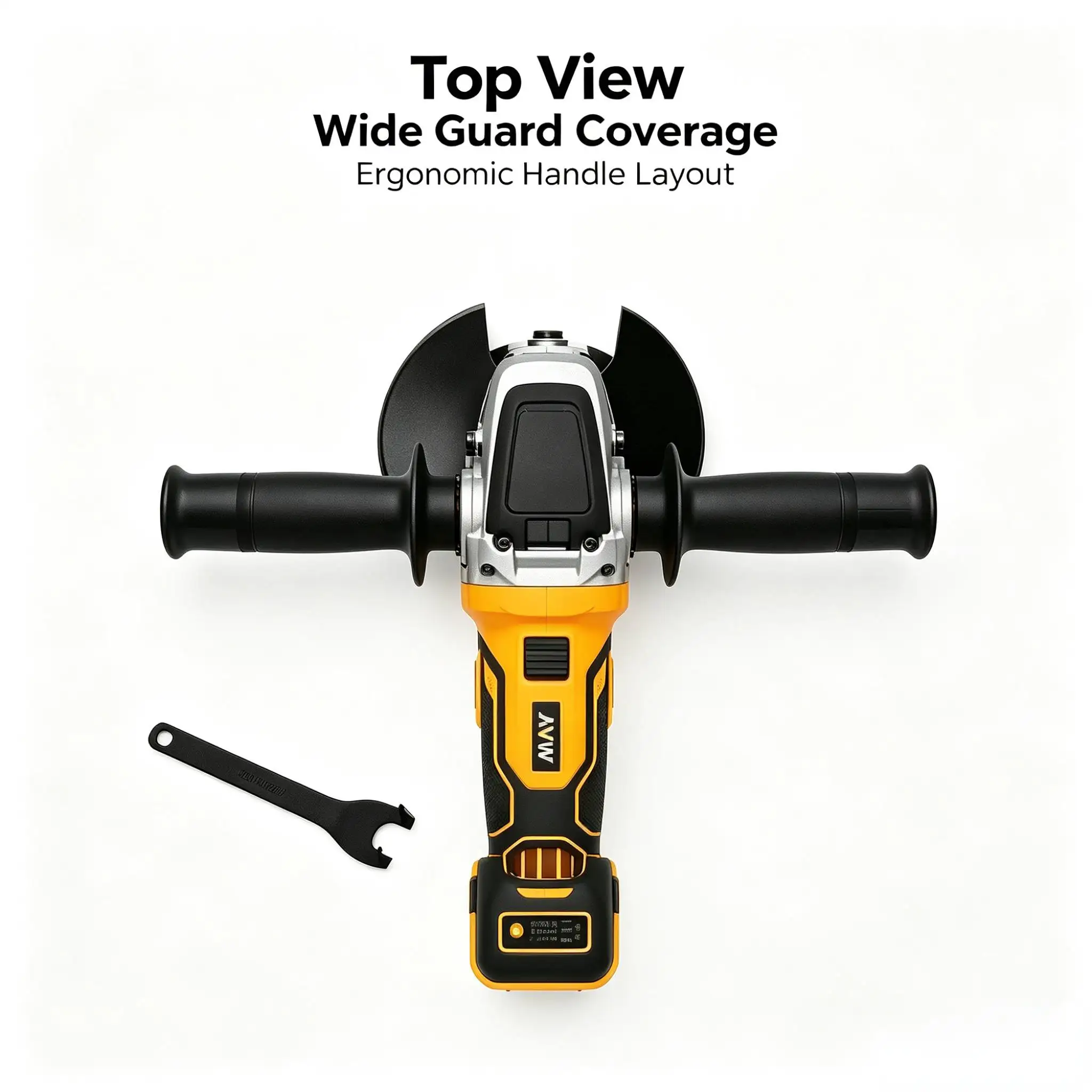 Cross-Border DW Brushless Lithium Angle Grinder, Multifunctional Polishing and Cutting Small Cordless Electric Sander Wholesale, Compatible with 20V, 6Ah Batteries