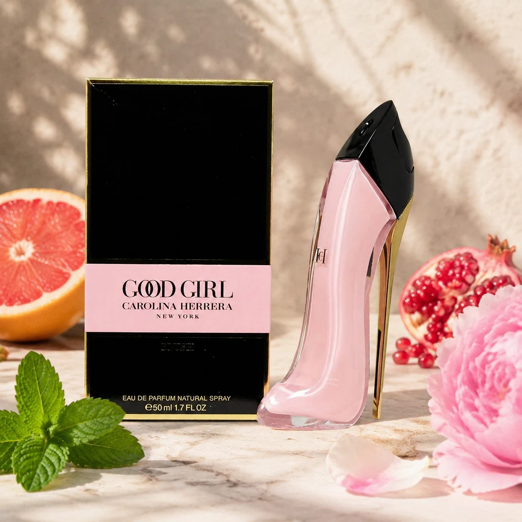 Good Girl Blush by Carolina Herrera Eau De Parfum Spray 2.7 oz / E 80 ml Long-lasting Arabian Luxury Fragrance Ideal Gift Choice
