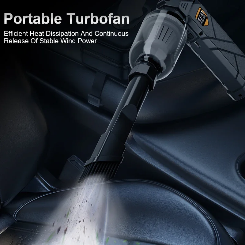 Turbo Fan Blower 580000RPM Portable Electric Air Duster for Car Seat Computer Dust Removal