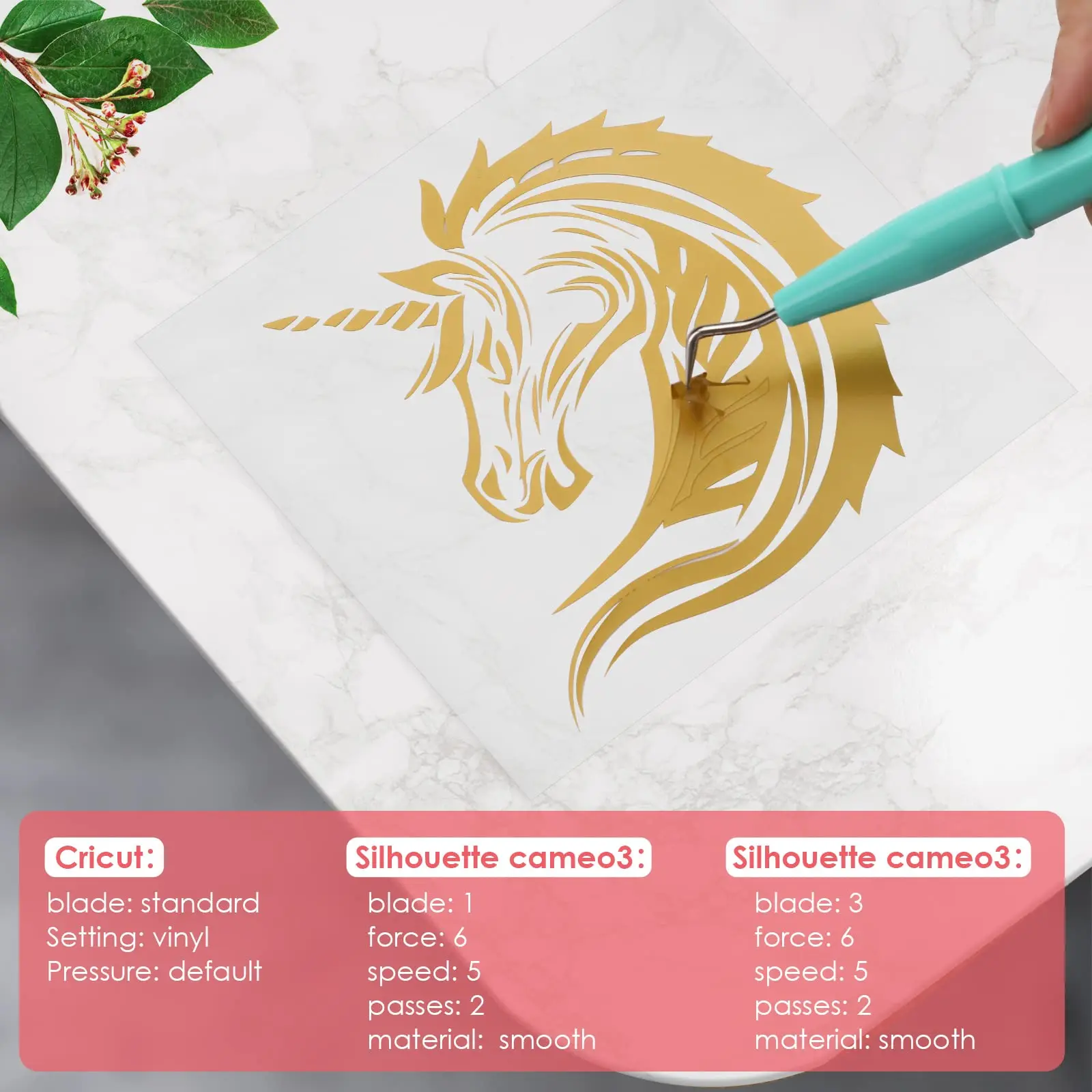 HTVRONT Permanent Vinyl, 100 Pack, 12"x12", Compatible with Cricut Machine Waterproof, Compatible with Cricut Explore & Maker, 90 Sheets & 10 Transfer Tapes, Easy to Weed, for Stickers, Decals, Crafts