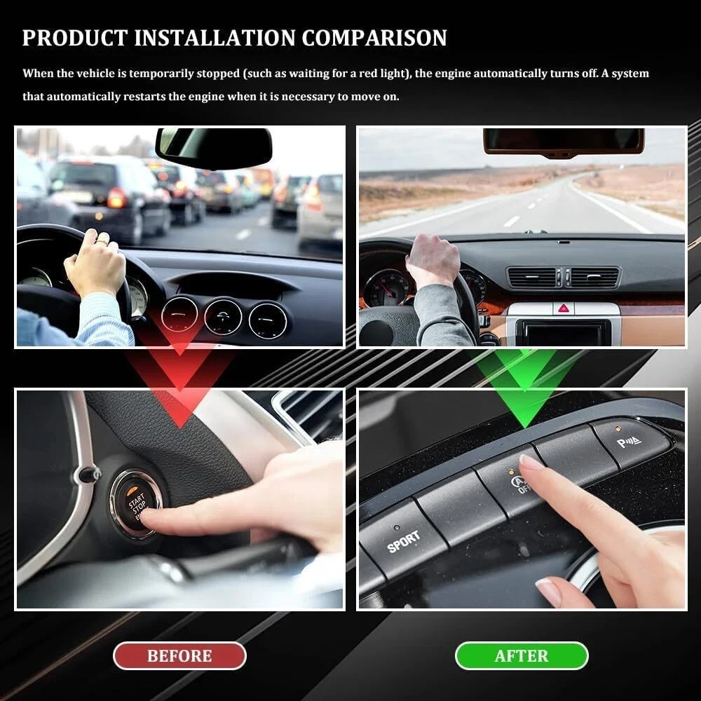 1PCS New Auto Start Stop Harness Disable Eliminator Engine Stop Start Eliminator A-Off Disable Delete Device Harness For Chevy Trax Cruze Blazer Equinox Trailblazer Buick Terrain Encore LaCrosse Envision Cadillac XT4 XT6 XT5 Opel Astra Mokka