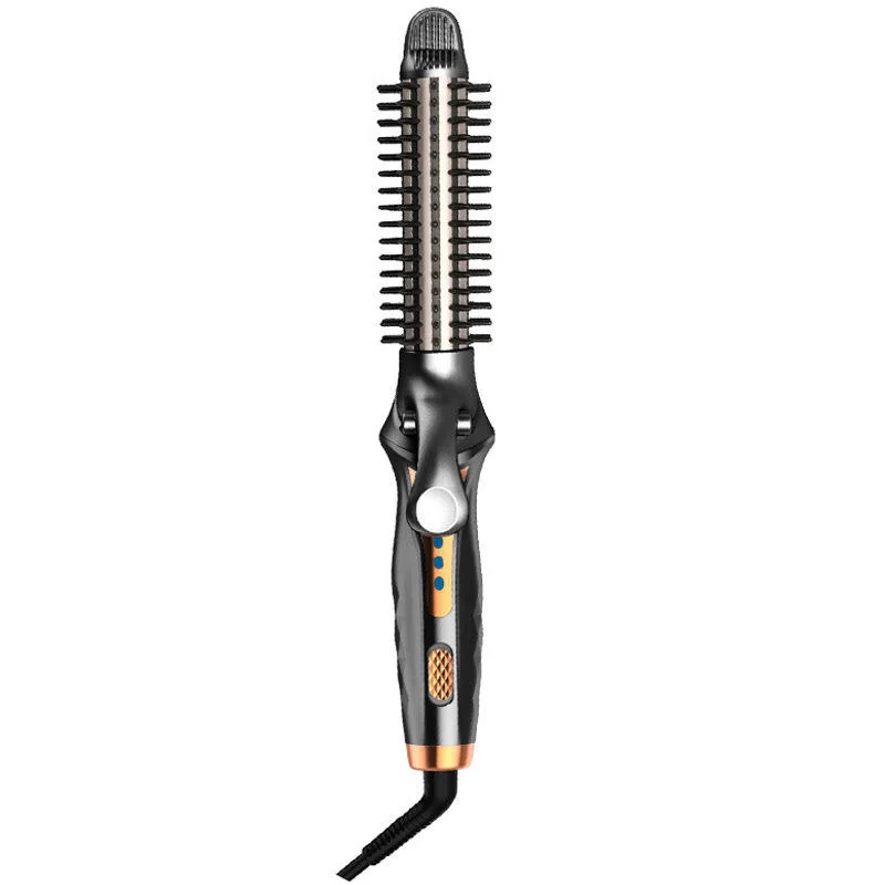 New Type of Multi-Functional LED PTC Hair Styling Tool - Electric Hair Curler and Straightening Comb - Suitable for Both Home Use and Travel