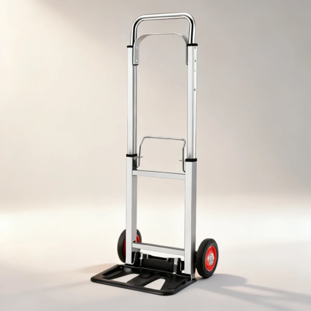 Portable Utility Trolley Cart Lightweight Aluminum Folding Utility Trolley Cart for Trunk Luggage Moving Storage Must Have 2026