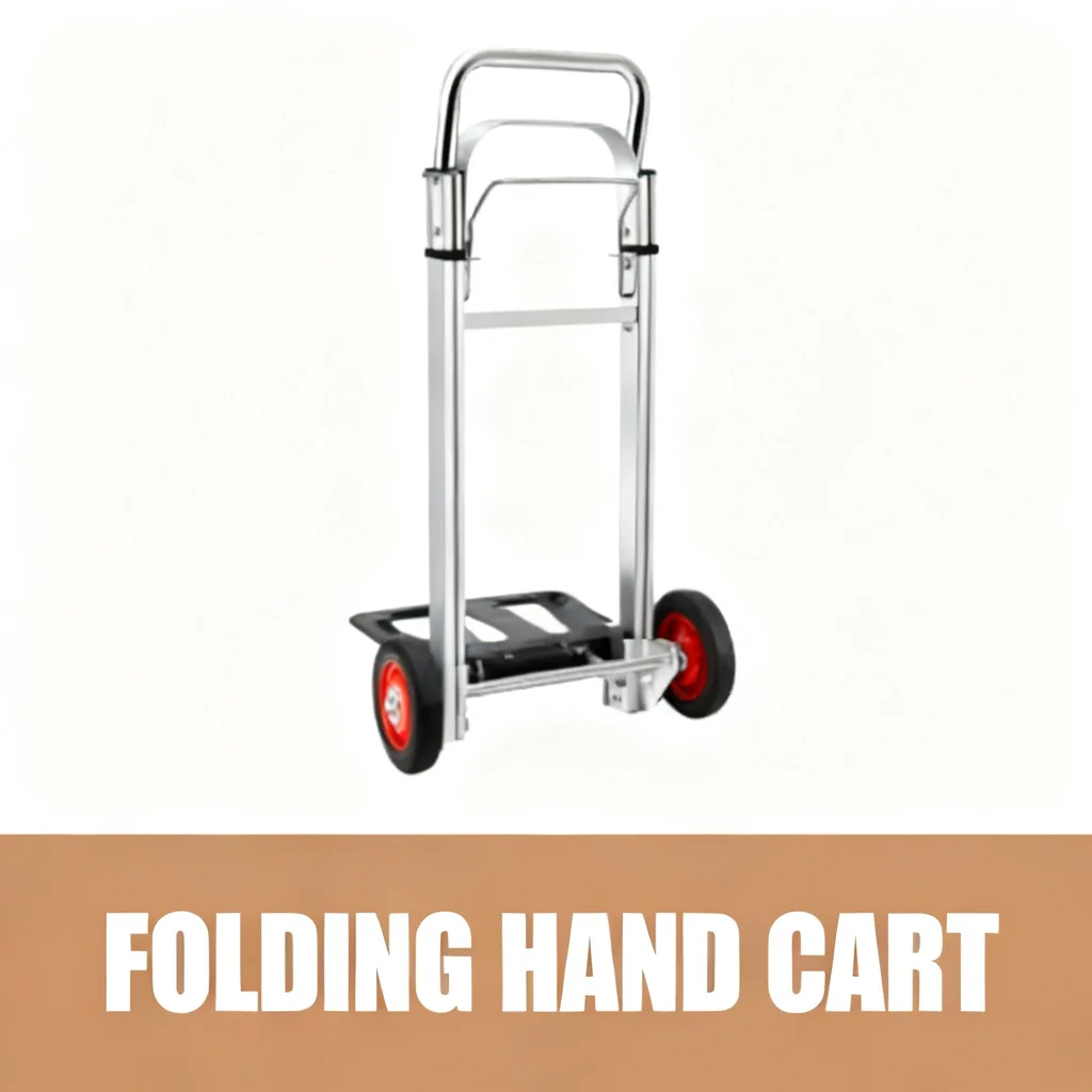 Portable Utility Trolley Cart Lightweight Aluminum Folding Utility Trolley Cart for Trunk Luggage Moving Storage Must Have 2026