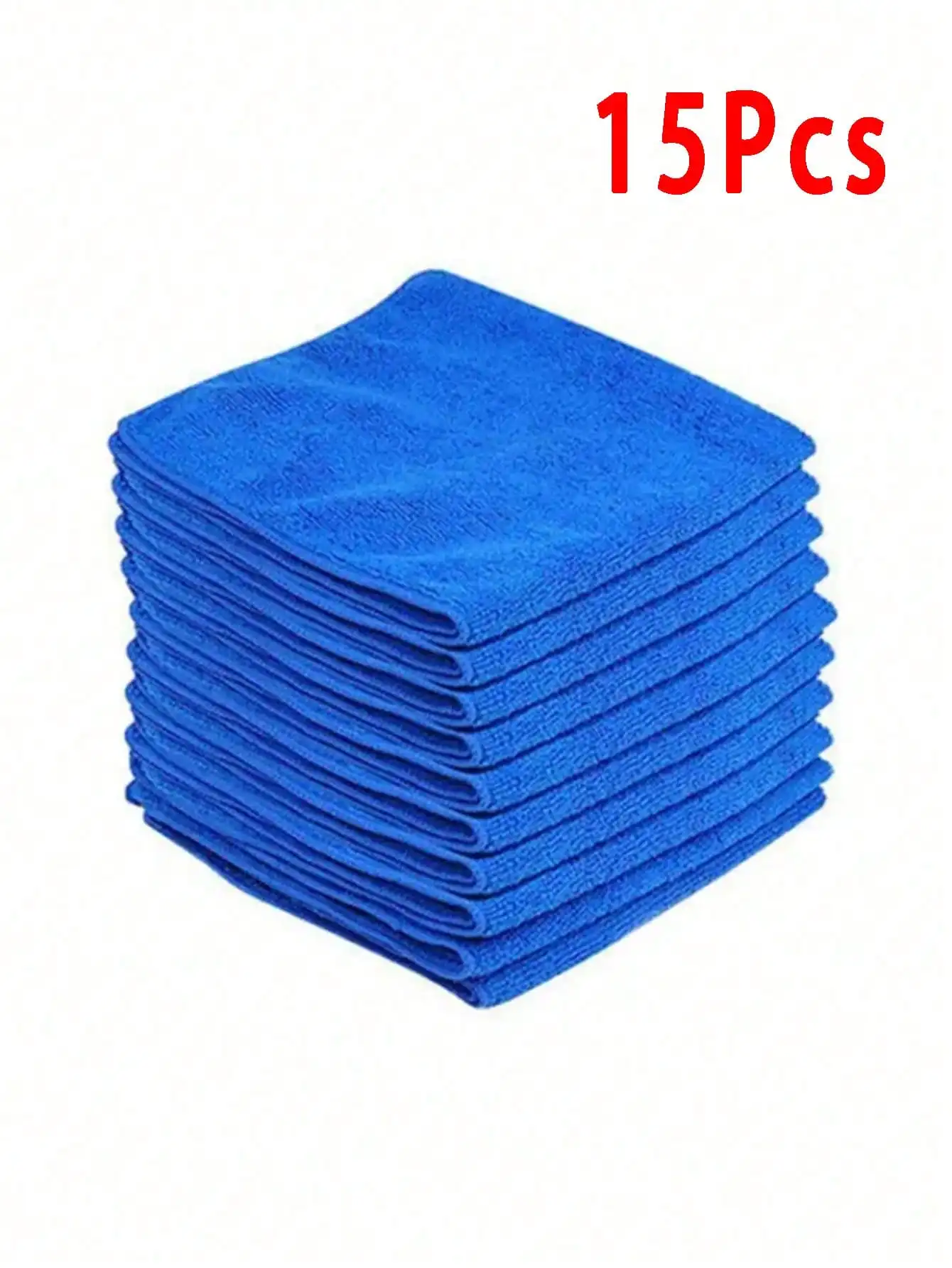 Cleaning Cloth,5/15/30pcs Soft Microfiber Car Cleaning Cloths, 25*25cm/9.84*9.84inch Polishing Detailing Rags For Auto, Motorcycle, Glass, Home Cleaning Towels
