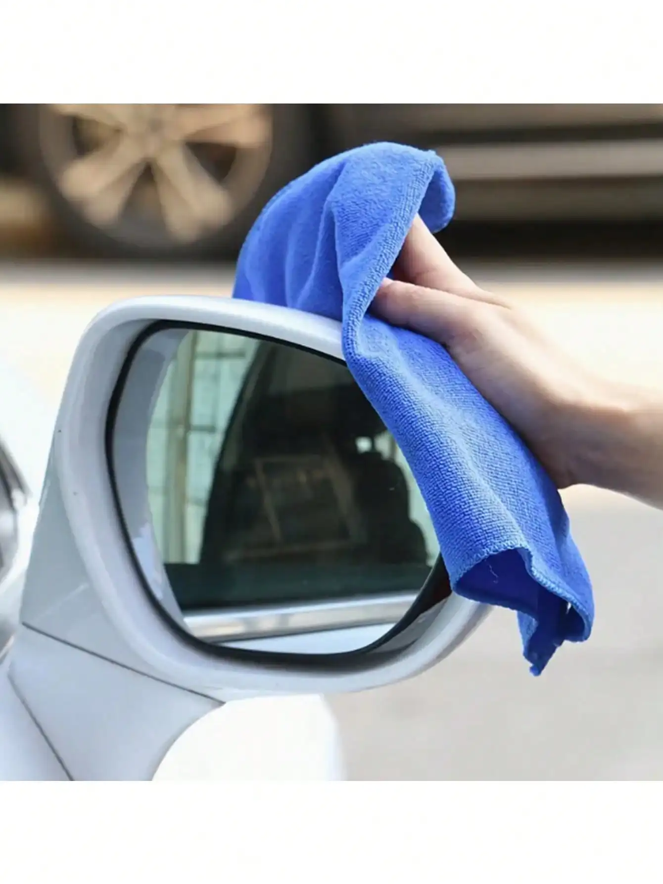Cleaning Cloth,5/15/30pcs Soft Microfiber Car Cleaning Cloths, 25*25cm/9.84*9.84inch Polishing Detailing Rags For Auto, Motorcycle, Glass, Home Cleaning Towels