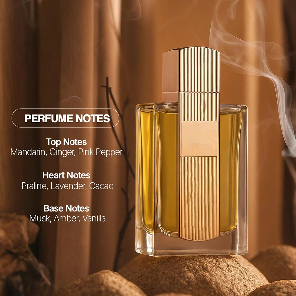 Arabian Women Perfume Set 100ml+50ml Eau De Parfum Oriental Floral Scent Long‑Lasting Fragrance Gift Box For Ladies