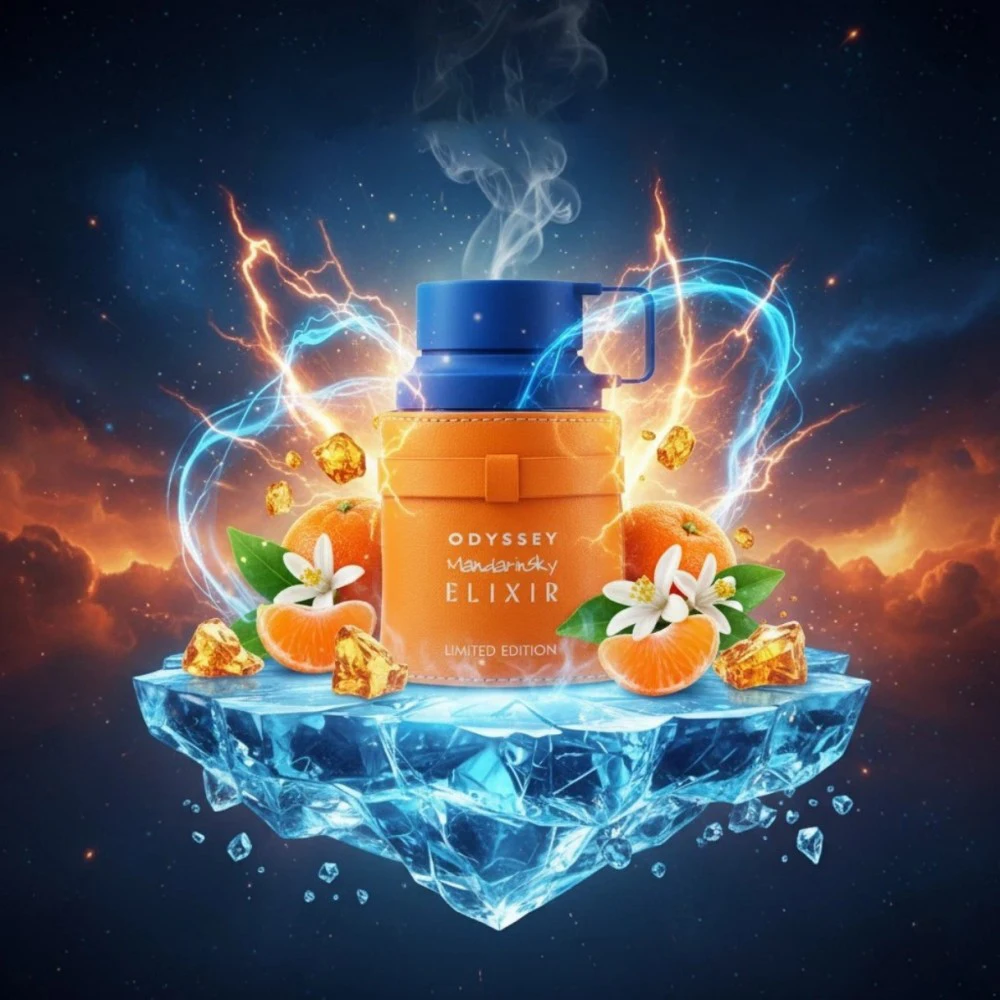 Odyssey - Mandarin Sky Elixir Limited Edition by Armaf for Men - 3.4 oz EDP Spray