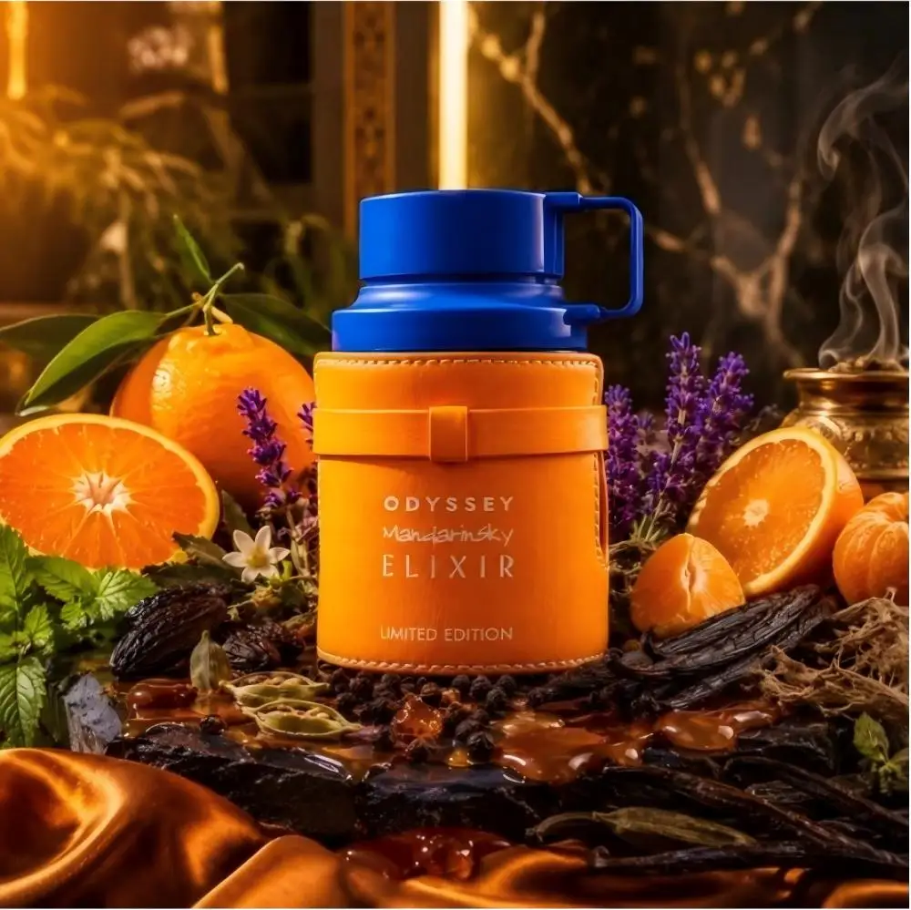 Odyssey - Mandarin Sky Elixir Limited Edition by Armaf for Men - 3.4 oz EDP Spray