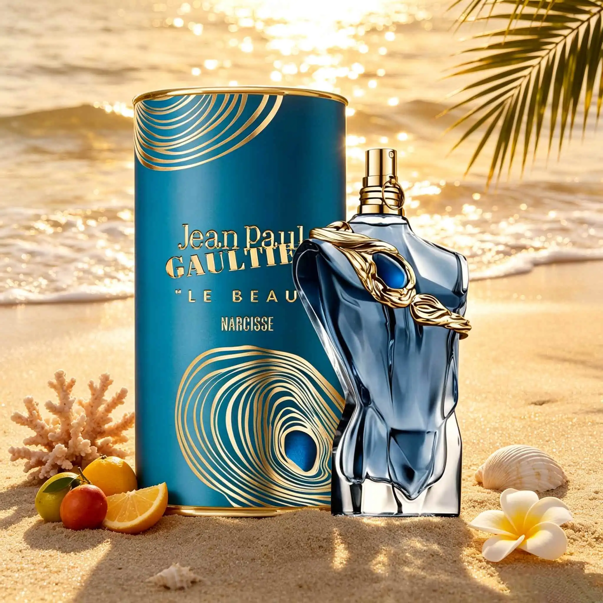 Jean Paul GaultierLe Beau Narcisse Men Perfume. Elegant Narcissus Meets Mellow Fig, Woody‑Amber Brings Steady Presence. Every Spray Releases Confident Masculine Allure.