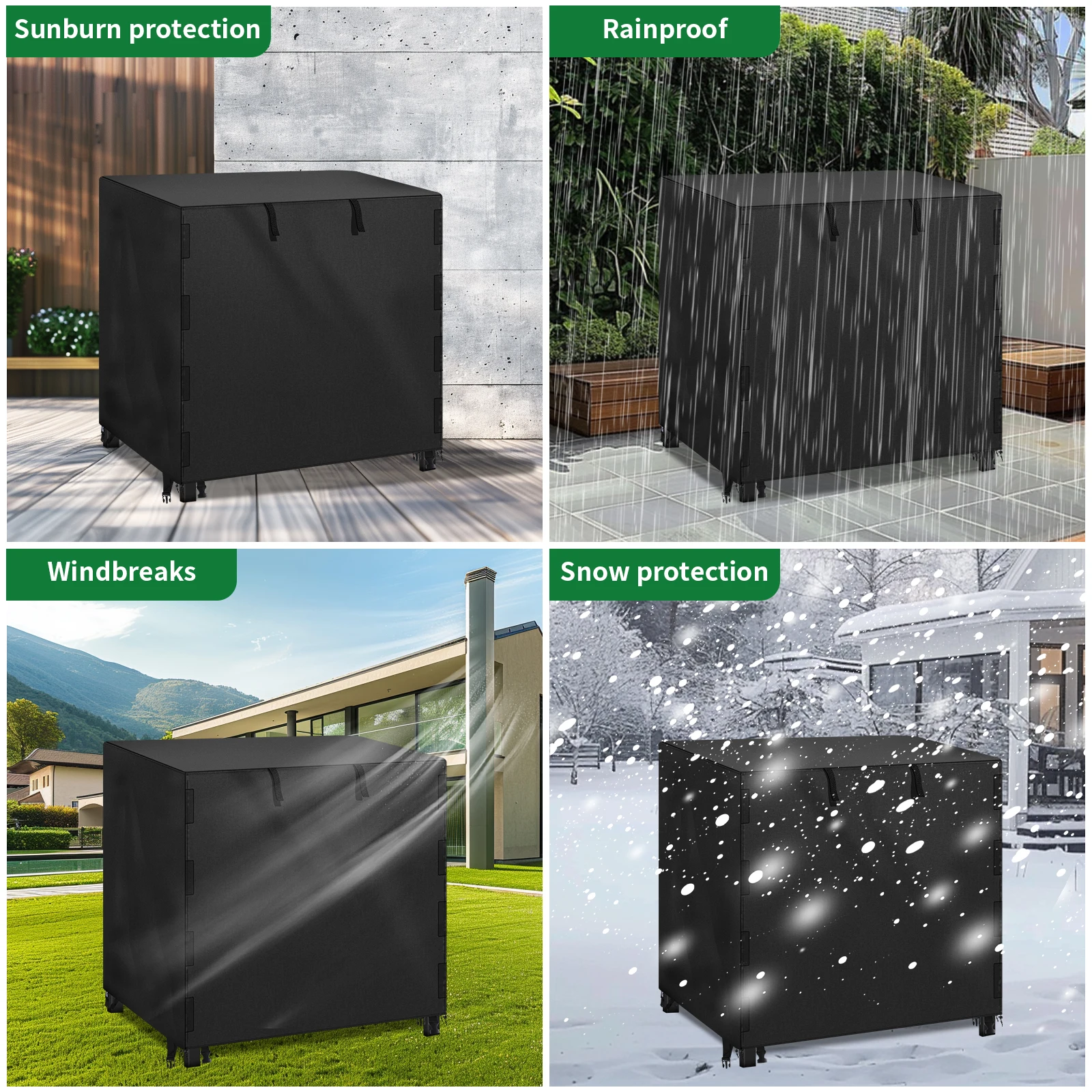 Waterproof Firewood Rack Cover Outdoor Firewood Log Rack Cover Fireplace Wood Storage Heavy Duty Wood Holder Cover for Indoor and Outdoor