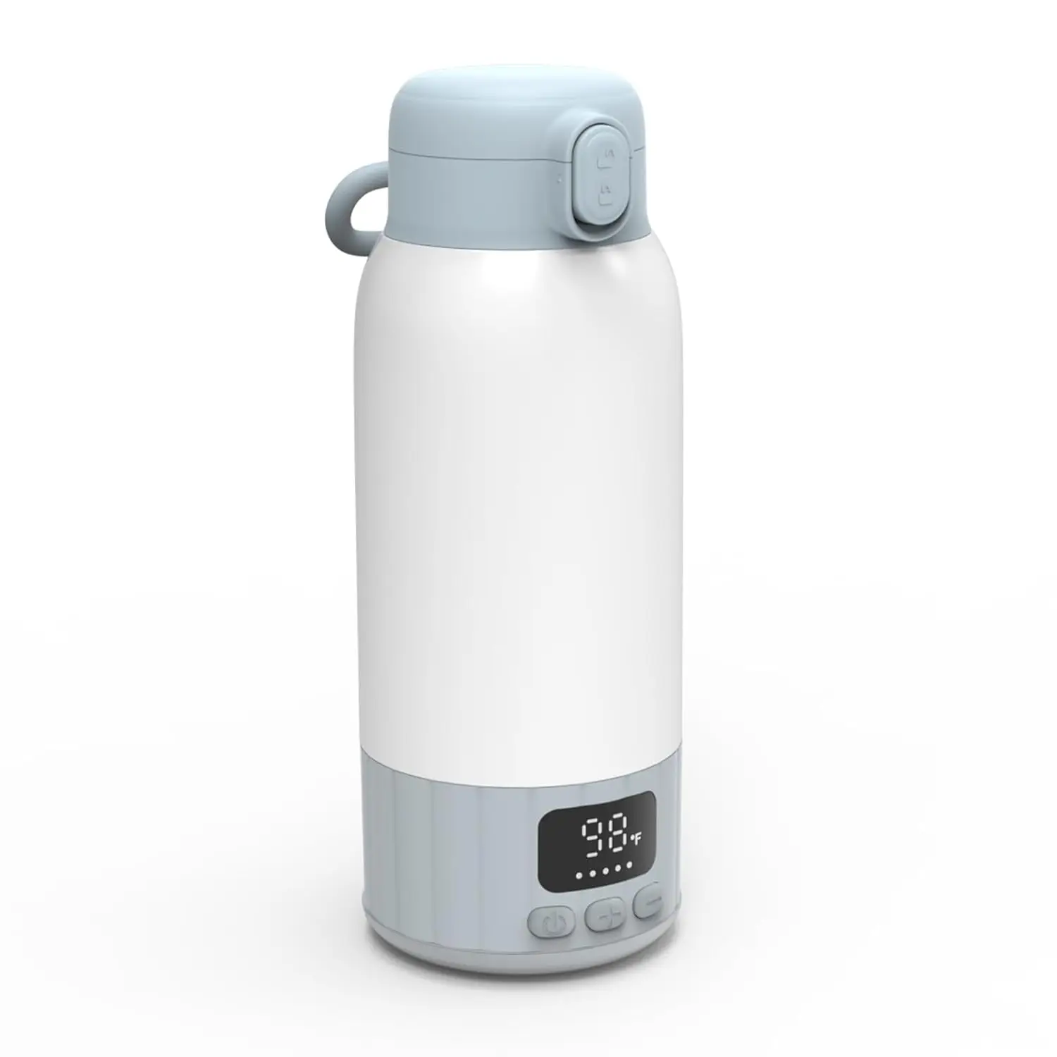 500ml Electric Heating Thermos Cup LED Display Temperature Control Portable Water Kettle Baby Milk Warmer For Home Trave