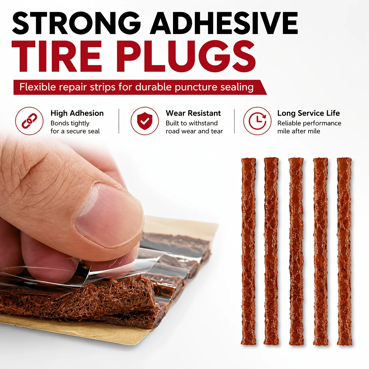 Car Motorcycle Tire Repair Kit Car Puncture Plug Tools Tyre Puncture Emergency for Tire Strips Stirring Glue Repair Tool Kit