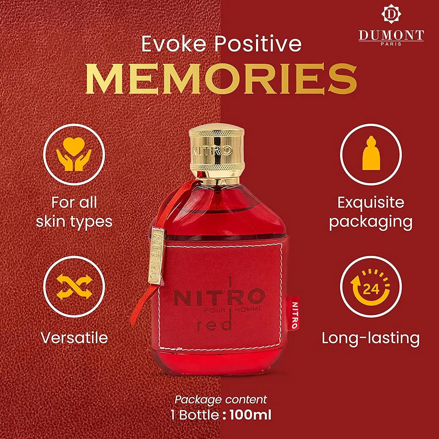 Dumont Nitro Red EDP 100ml