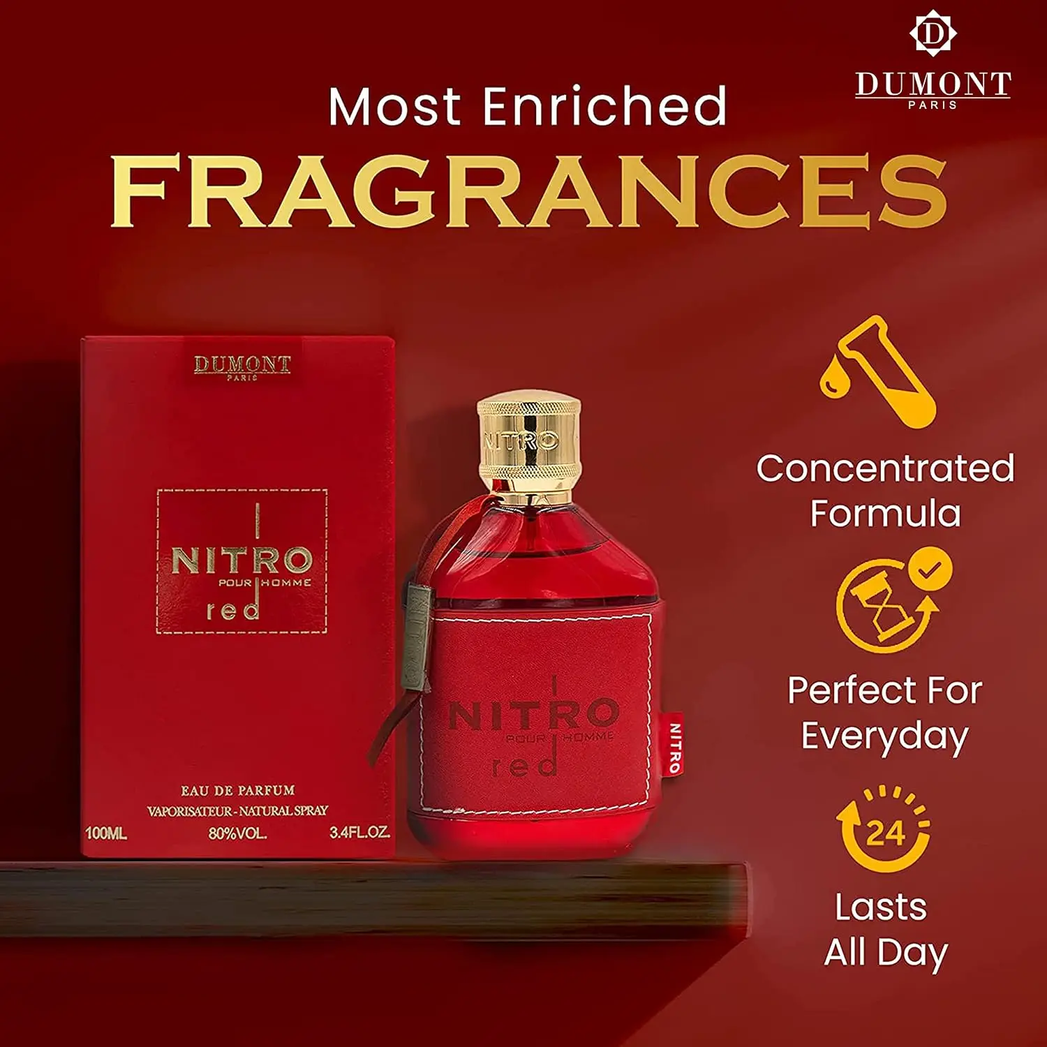 Dumont Nitro Red EDP 100ml