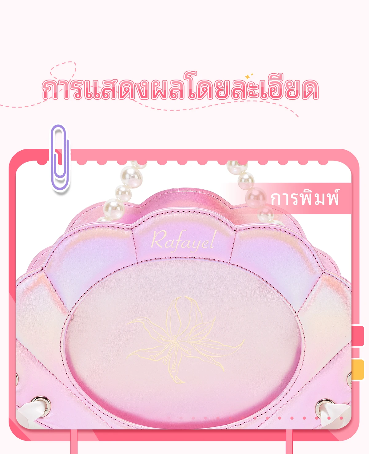 Y2K Trendy Star Ita Bag Lolita Girl Transparent Pocket Fashion Crossbody Bag Women's DIY Display Shoulder Bag Cute Purse Handbag