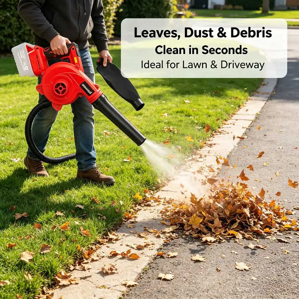Cross-border powerful handheld blower industrial blower, small and strong, for dusting, with strong wind, suitable for both wet and dry use