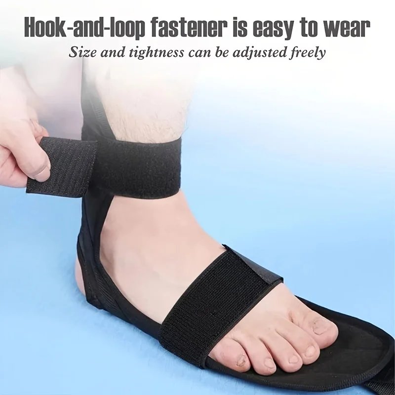 Adjustable Thickened Oxford Cloth Foot and Leg Stretcher(with Ankle Strap)- Calf, Achilles Tendon, Hamstring, and Hip Flexor Stretcher, Suitable for Gym, Pilates, and Body Relaxation- Unisex(Black)