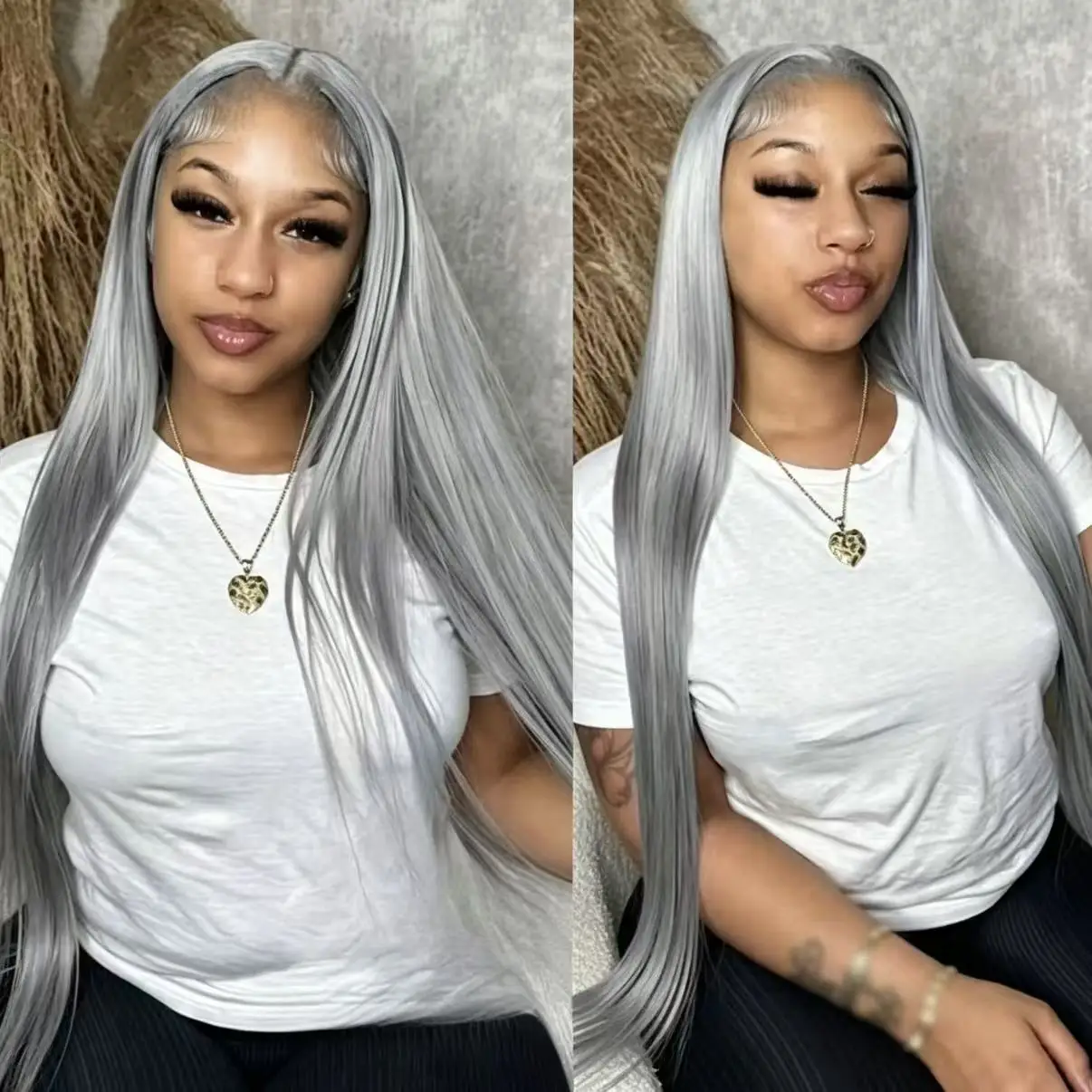 Mint Green Colored Body Wave Human Hair Wigs 13×6 HD Lace Frontal Wig Pre Plucked 180% 210% Density Vietnamese Raw Human Hair Wigs For Women