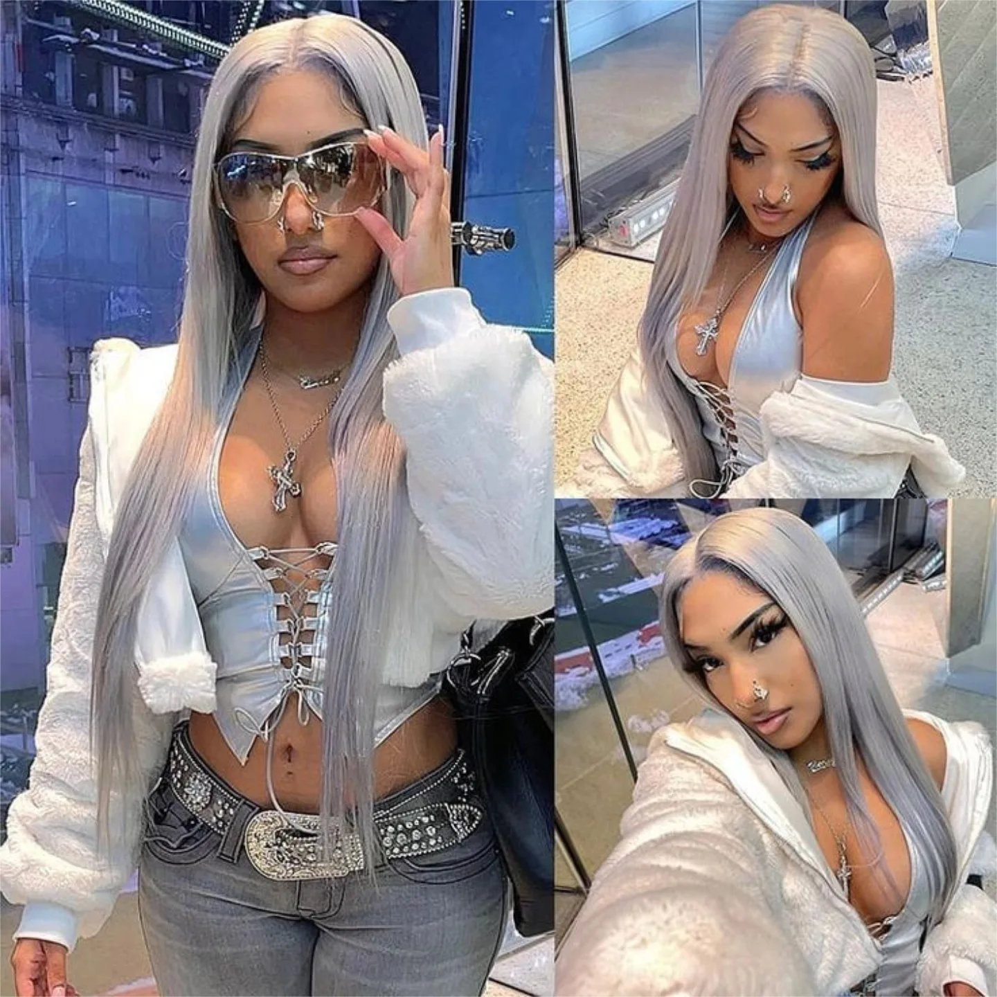 Mint Green Colored Body Wave Human Hair Wigs 13×6 HD Lace Frontal Wig Pre Plucked 180% 210% Density Vietnamese Raw Human Hair Wigs For Women
