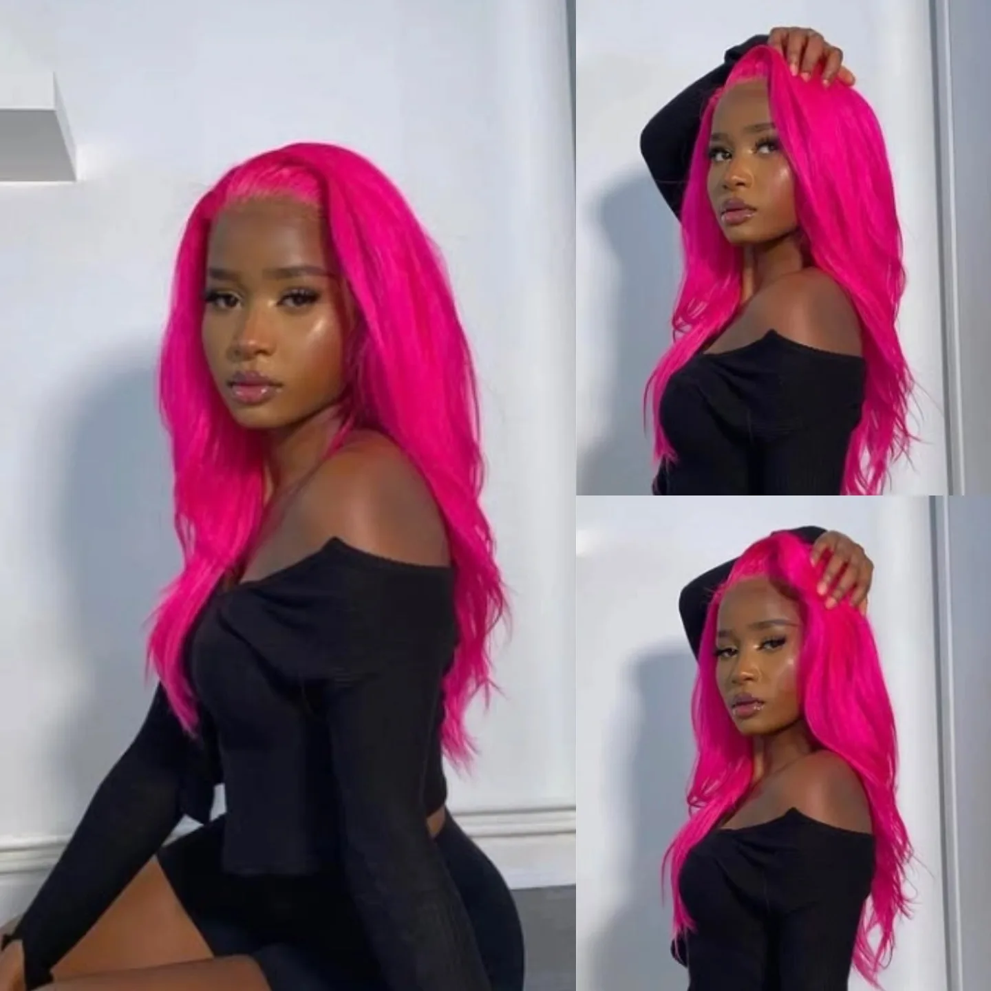 Mint Green Colored Body Wave Human Hair Wigs 13×6 HD Lace Frontal Wig Pre Plucked 180% 210% Density Vietnamese Raw Human Hair Wigs For Women