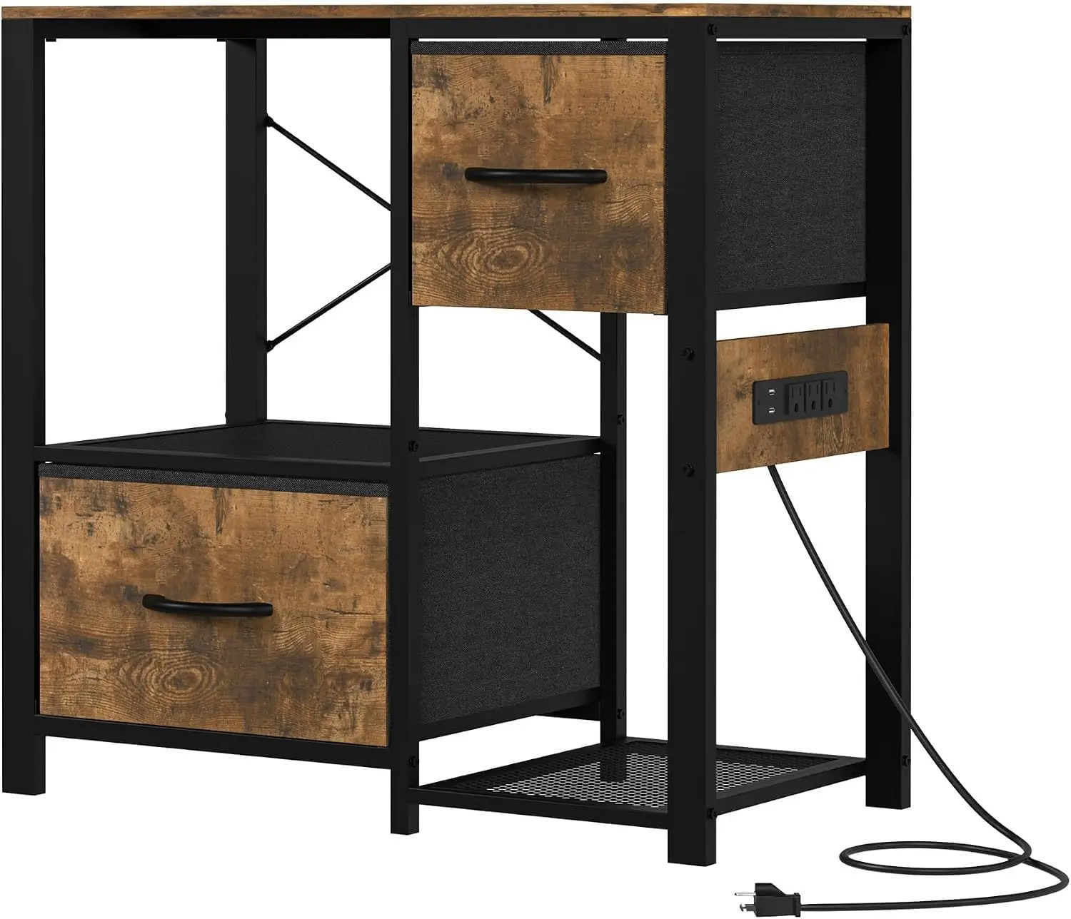 Garvee 80CM Aquarium Stand for 20-29 Gallon Gallon Tank,Heavy Duty Fish Tank Stand up to 600 LBS,Aquarium Stand with Power for aquarium and reptile
