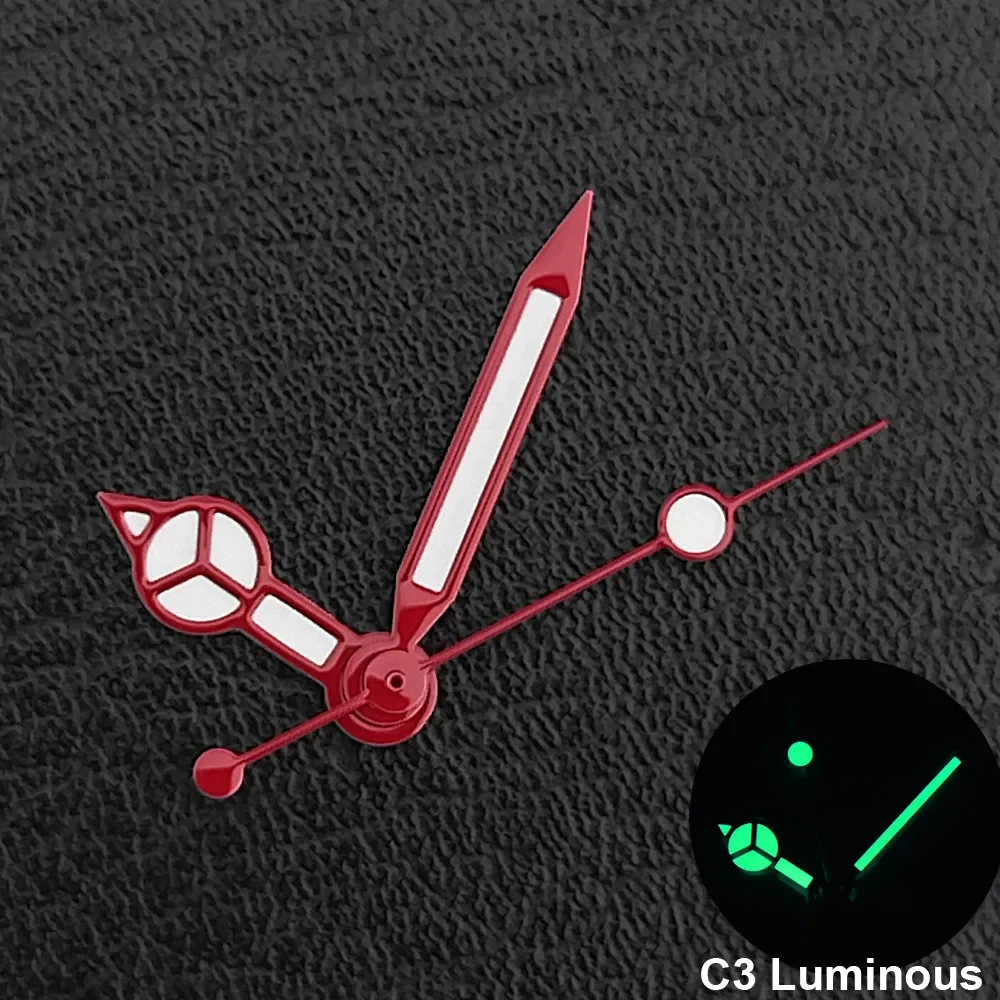 Silver/Gold/Rose Gold Watch Hands Green Cyan Luminous Fit NH35 NH36 Watches Movement Accessory Part