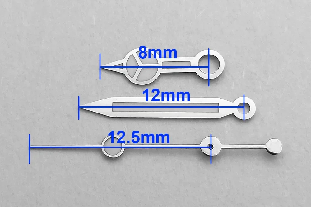 Silver/Gold/Rose Gold Watch Hands Green Cyan Luminous Fit NH35 NH36 Watches Movement Accessory Part