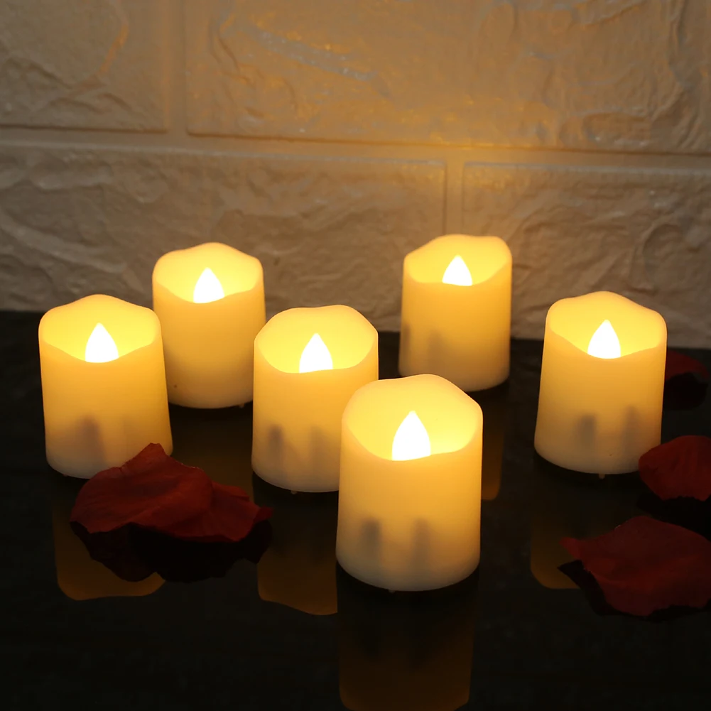Rechargeable Led Candles Timer Remote LED Light Flameless For Wedding Room Garden Holiday Lighting Home Decor Tea Candle Lamp