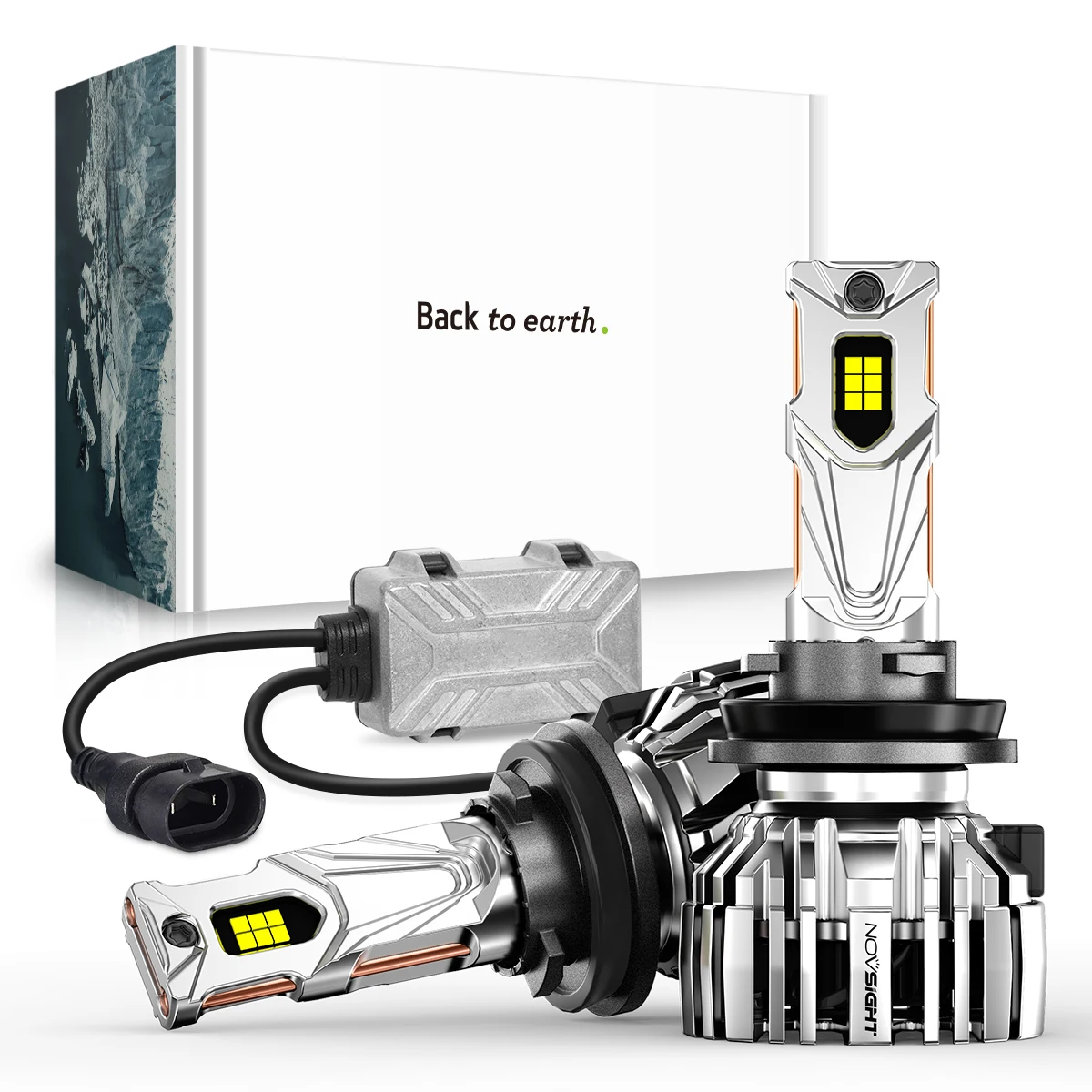 NOVSIGHT N67EP Series LED Car Headlight Bulbs H11 H8 H9 Canbus Car Lamp 6500K 140W 55000LM Super Bright For Universal Auto Model