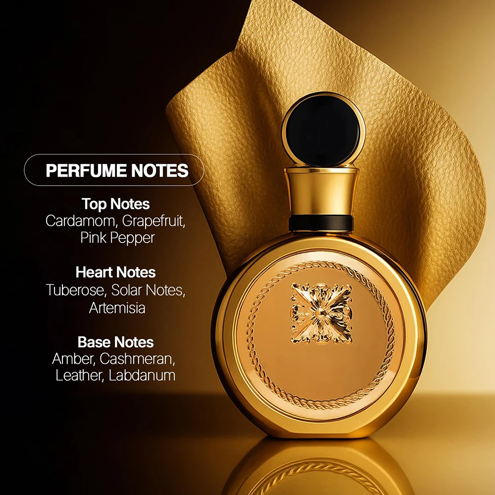 Fakhar Extrait Gold Eau De Parfum 100ml Unisex Perfume, Arabian Oriental Woody Long Lasting Fragrance Spray