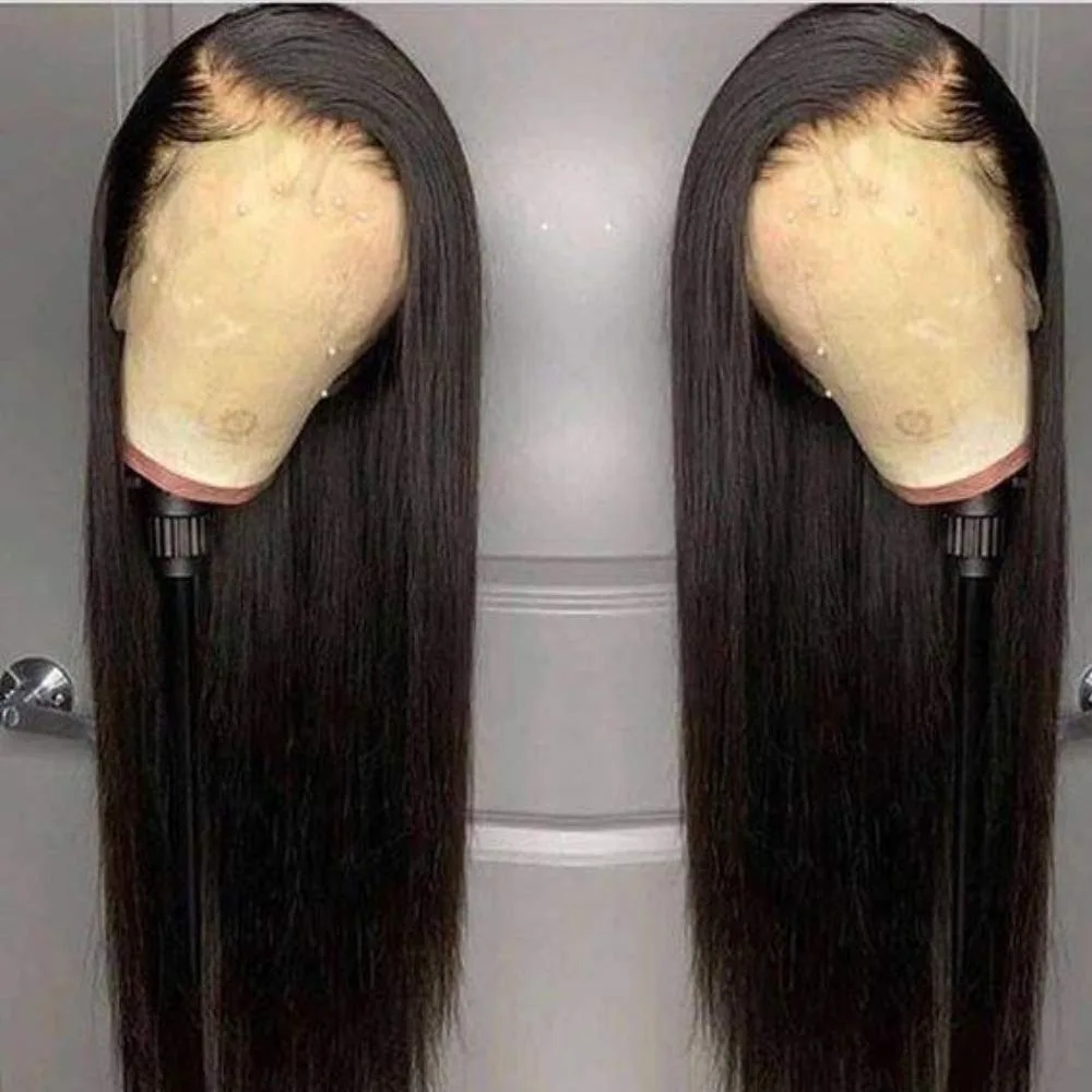 HD Lace Front Human Hair Wigs Straight 13x4 13x6 Transparent Lace Frontal Human Hair Wigs Pre Plucked HD Lace Wigs For Women