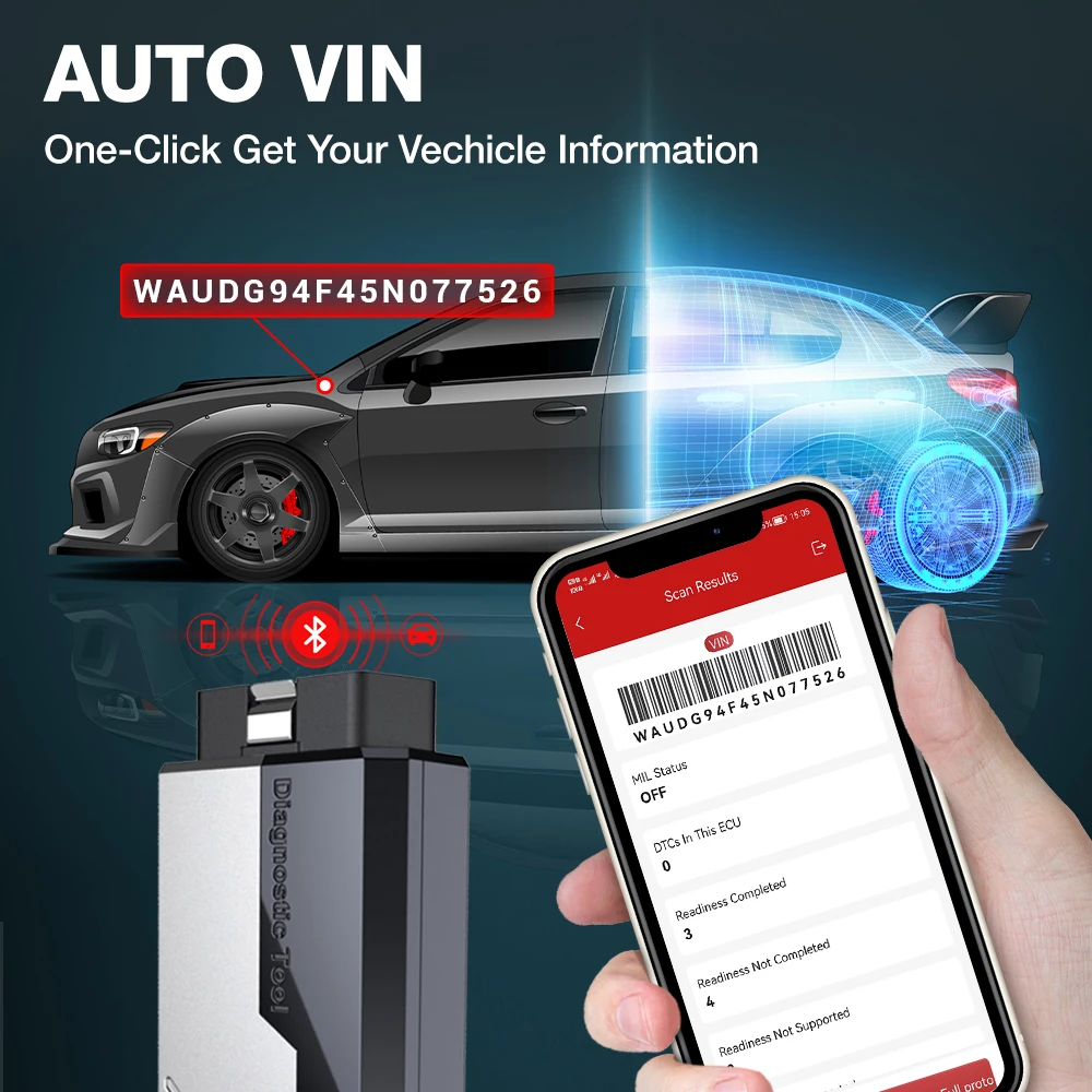2026 New KINGBOLEN Ediag Elite Lifetime Free Car Diagnostic Tools All System 15 Resets Bi-directional Test Auto Scanner OBD2