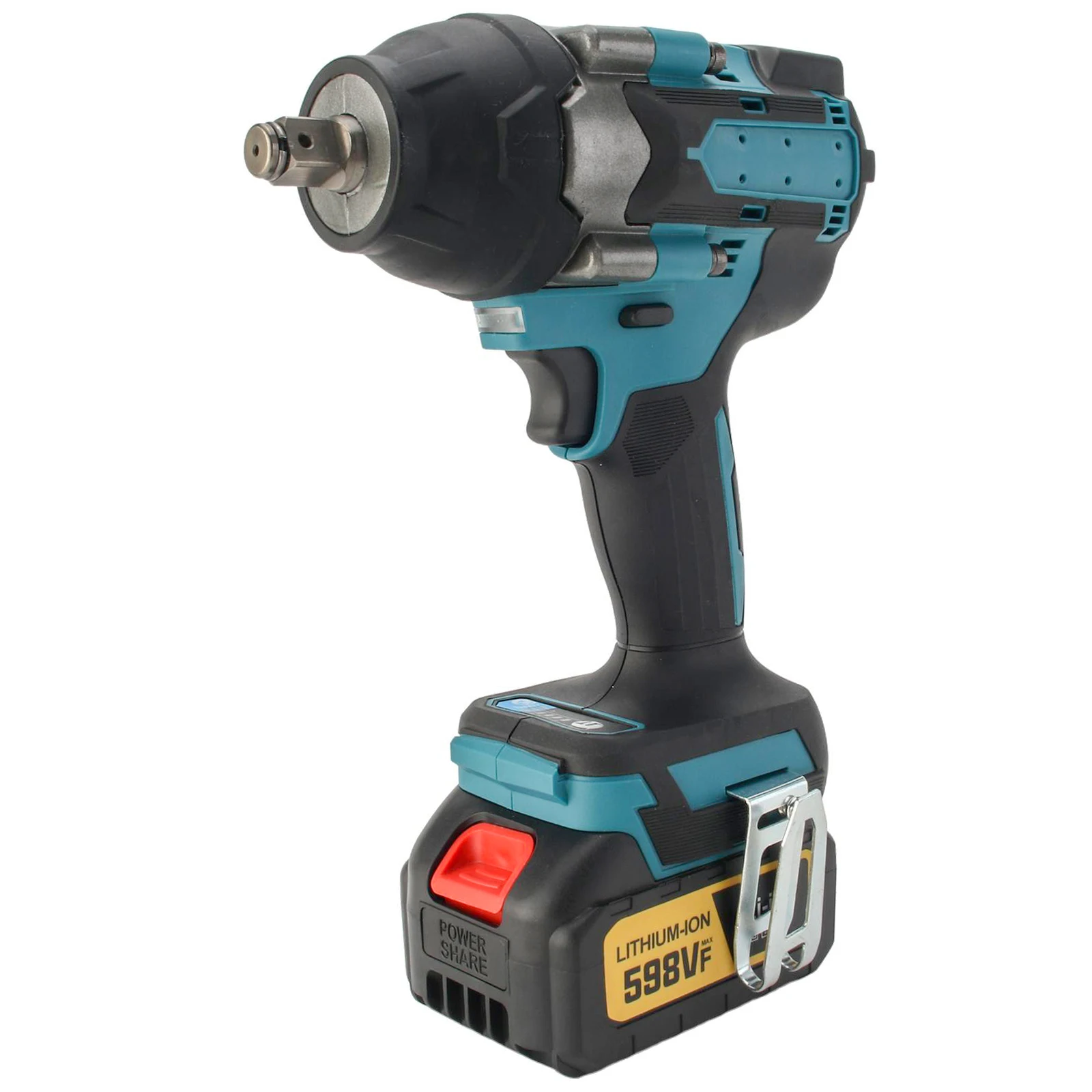 1/2 inch Brushless Electric Wrench 1800N.M Cordless Impact Wrench Screwdriver Power Tool for Makita 18V Battery Pin