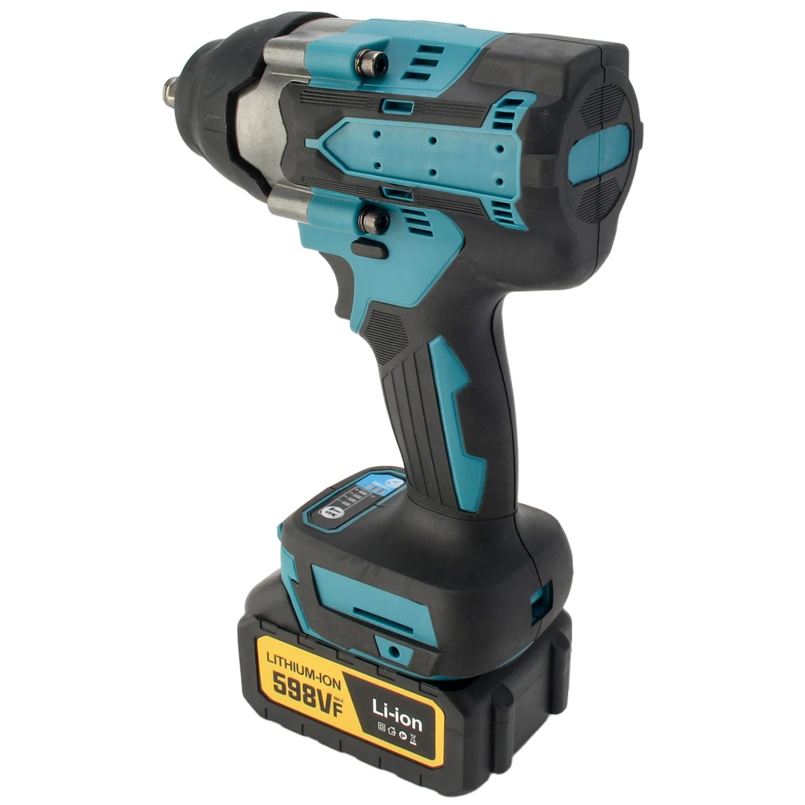 1/2 inch Brushless Electric Wrench 1800N.M Cordless Impact Wrench Screwdriver Power Tool for Makita 18V Battery Pin