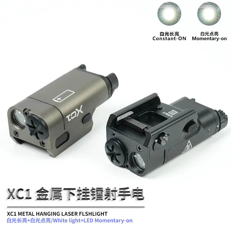 Tactical SF XC1 Flashlight LED Light G17 G18 G19 Hunting Tools Scout Light Gun Hanging Lamp Accessories Fit 20mm Rail