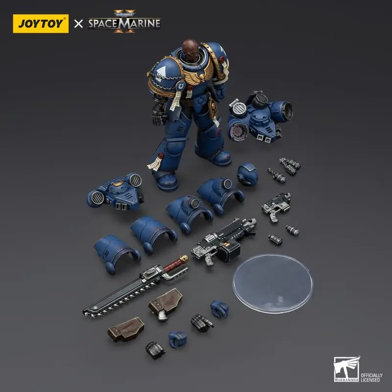 JOYTOY Warhammer 40K Ultramarines Brother Chairon-Collectors Edition 1:18 Action Figure Collection Gift for Adults