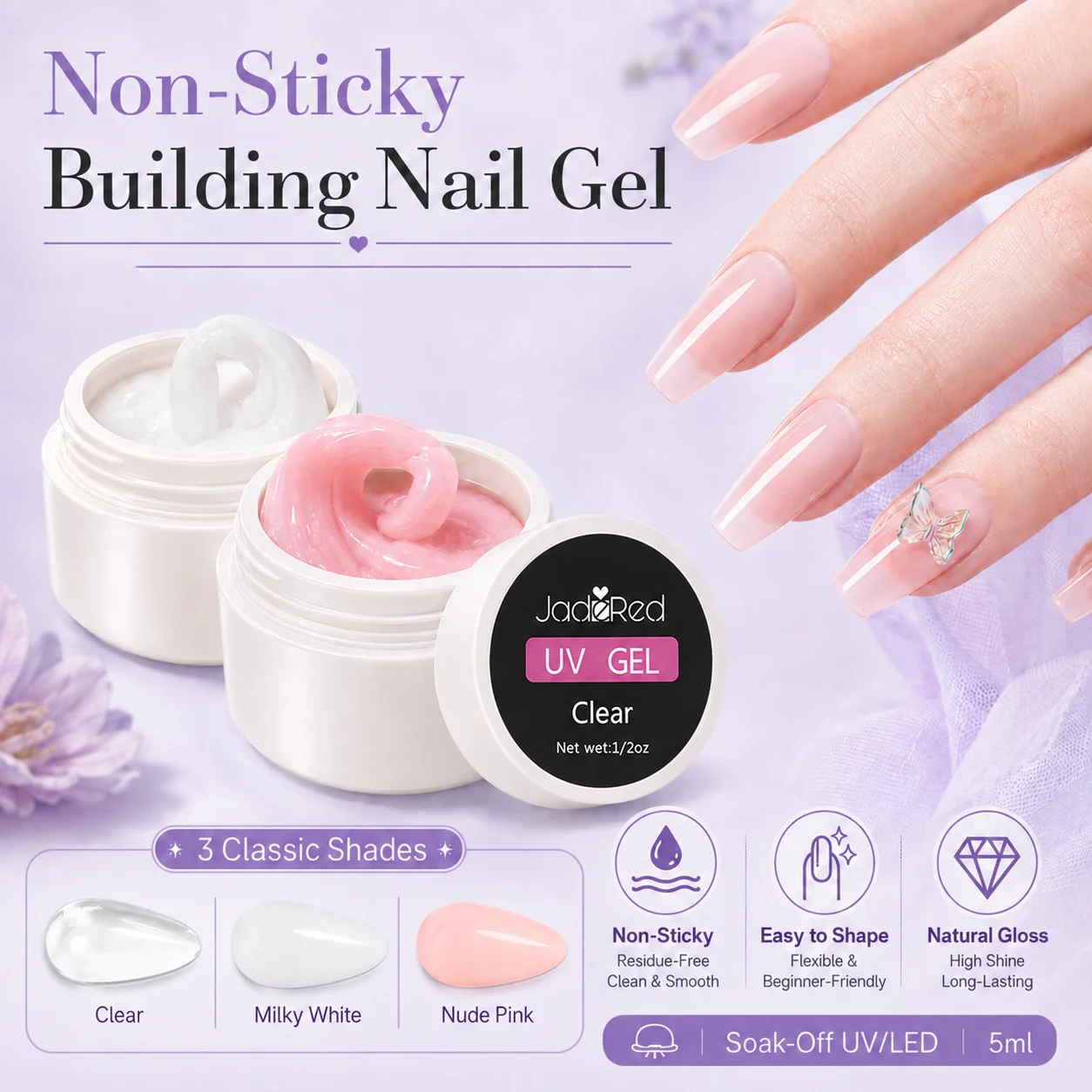 Professional Bulk Nail Art Kit with 500 Tips & 42 Glitters, Acrylic & UV Gel Salon Supplies Set with UV Lamp, Acrylic Liquid Powder, Rhinestone Wheels, Nail Tech Wholesale, Student Refill