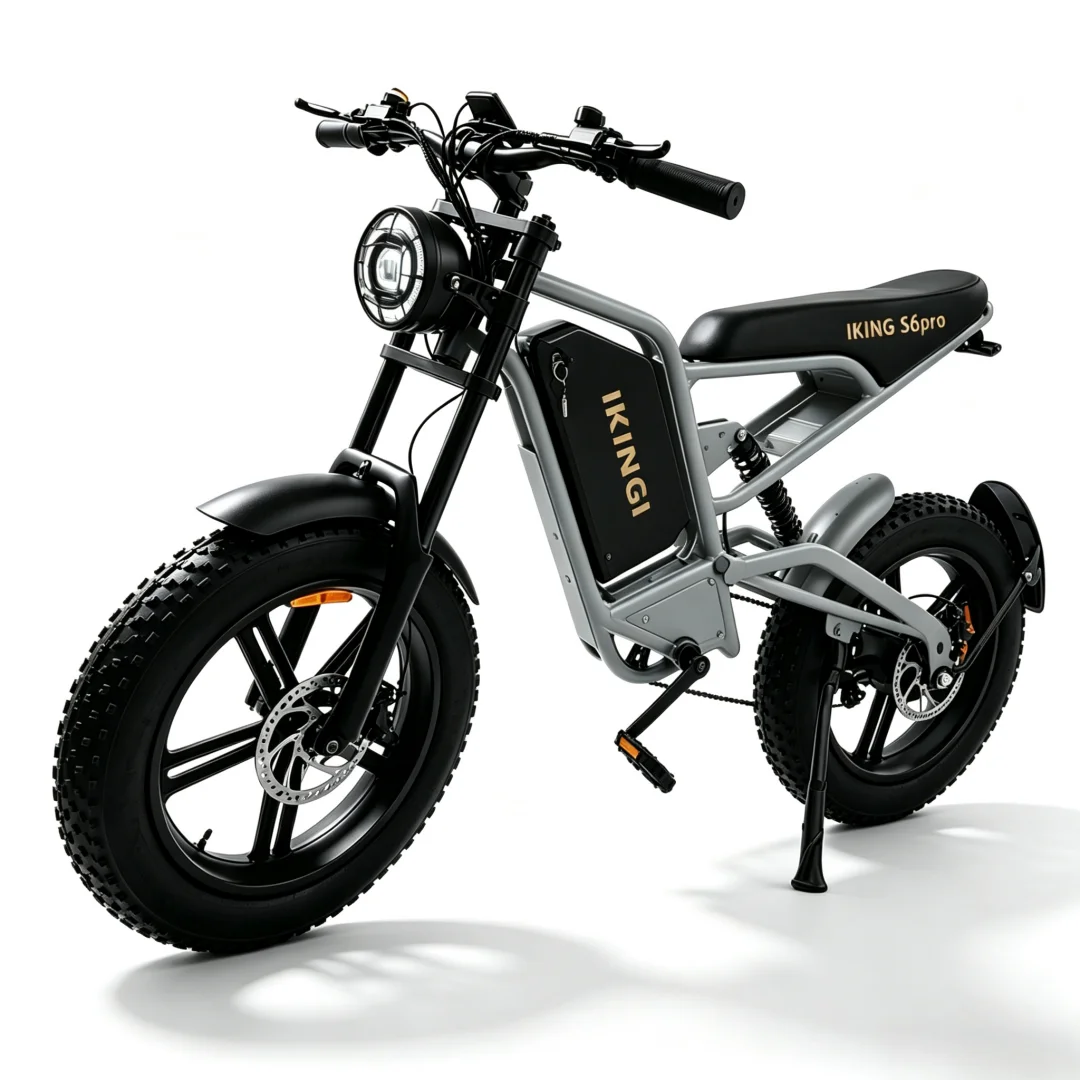 All‑Terrain Fat Tire Ebike for Adults 1500W Peak Motor 35MPH Max Speed 50Mile Assist Range Full Suspension E‑Bicycle