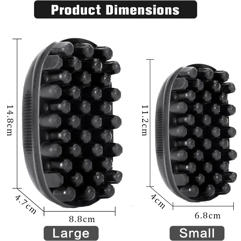 2Pcs Hair Styling Set Wave Twist Sponge Brush & Afro Pick Comb For Men Women Dreadlock Coily Curly Hair DIY Braid Styling Tool