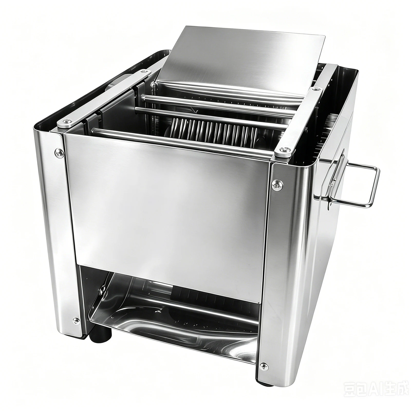 Commercial 850W Stainless Steel Electric Meat Slicer Household Meat Grinder Automatic Fish Vegetable Cutter Fillet Shredded Cut