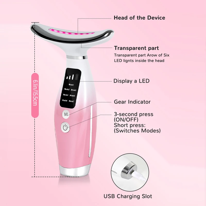 Cloud Prime Face Neck Massager Household Lifting And Firming Facial Electric Introduction Lifting And Firming Beauty Massage Face Care Tools For Christmas And New Year Gifts